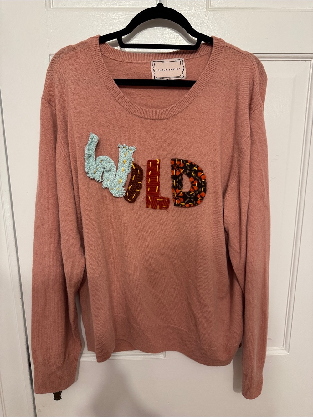 Lingua Franca cashmere sweater